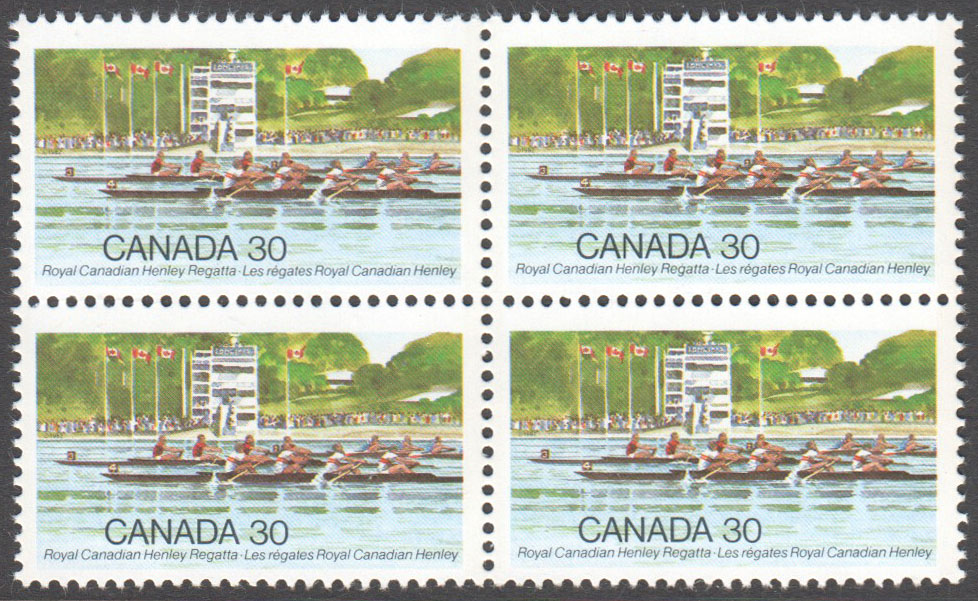 Canada Scott 968 MNH Block - Click Image to Close